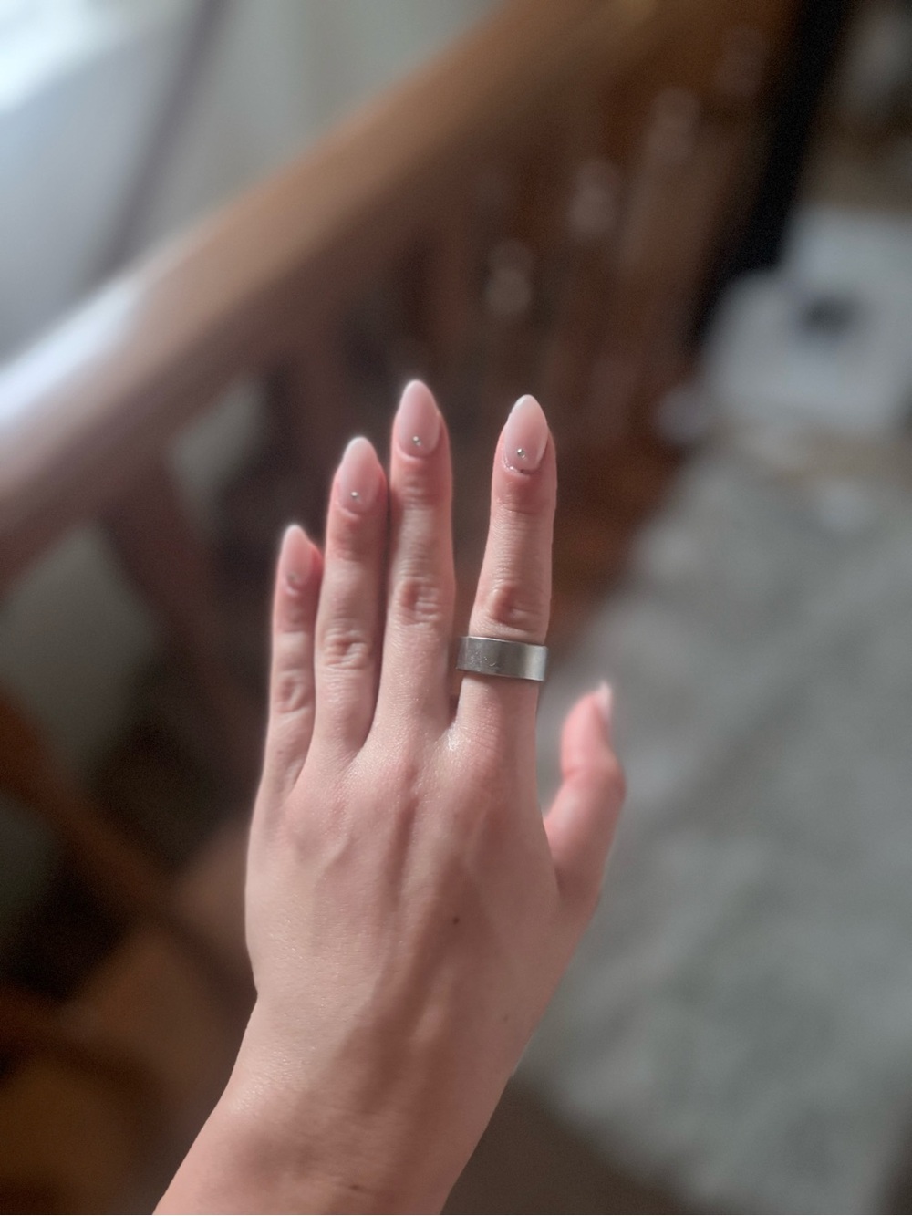Ultrahuman ring titanium size 6